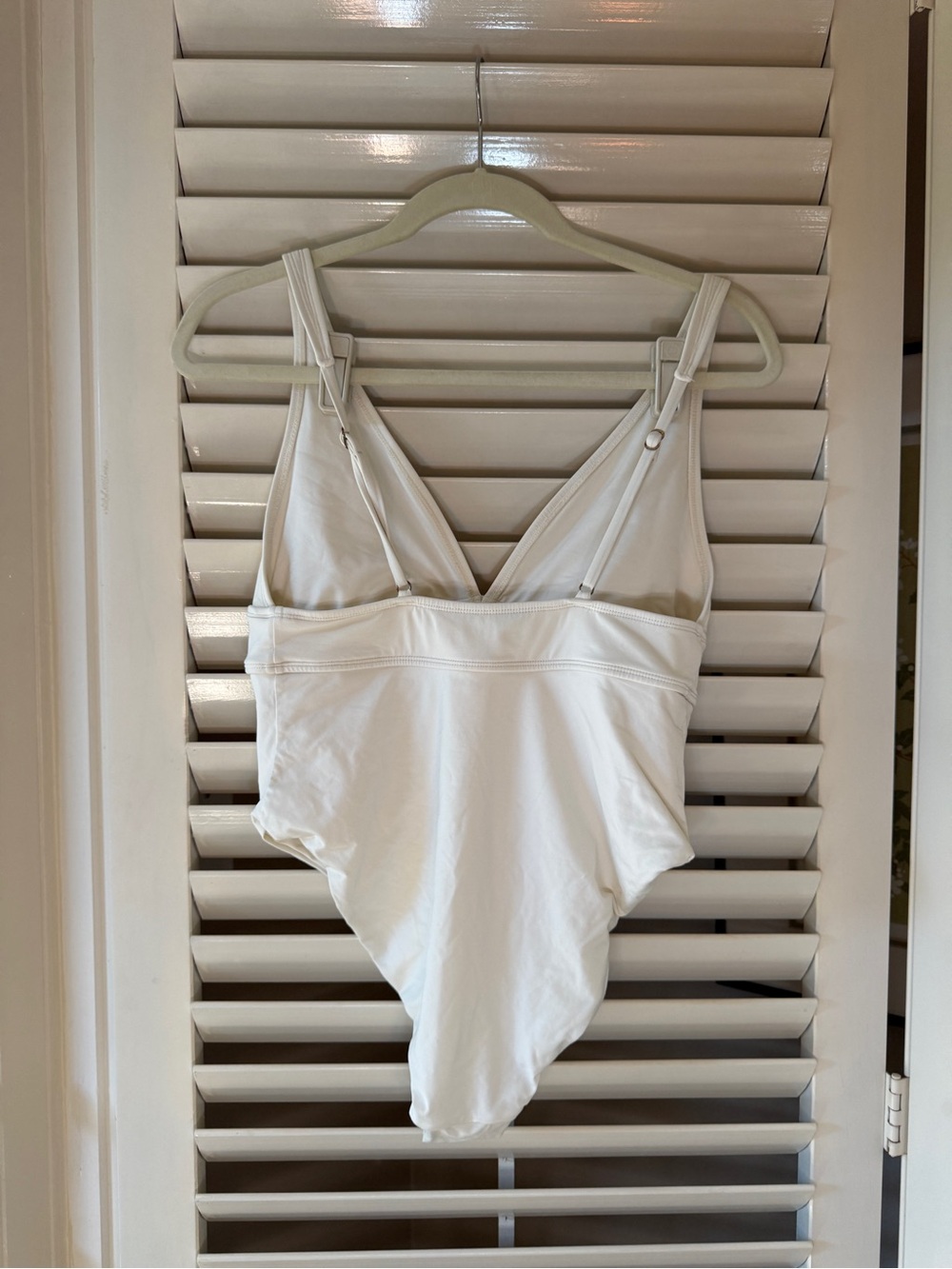 Monday Swimwear White One-Piece Swimsuit